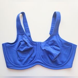 Wacoal Simone Sport Underwire Bra, 42D  bright blue high intensity impact sports